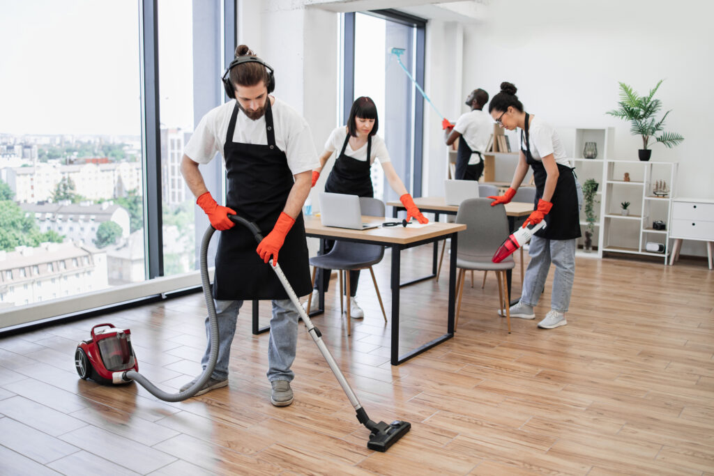 Professional cleaning company.